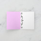 シンデレラスリッパフェアユタリーアートサンキューカード サンキューカード (内部)