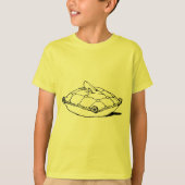 シンデレラスリッパヴィンテージフェアリータールアート Tシャツ (正面)