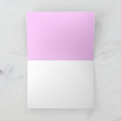 シンデレラスリッパ白黒サンキューカード サンキューカード (内部)