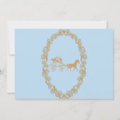 シンデレラバースデーパーティーフォト招待状 招待状 (裏面)