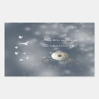 シンデレラパンプキン 長方形シール