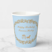 シンデレラパーソナライズされたパーティー 紙コップ (左)