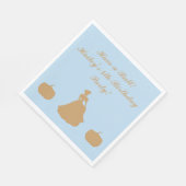 シンデレラパーティーパーソナライズされたナプキンス スタンダードランチョンナプキン (角)