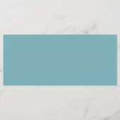 シンデレラフェアユタリーキャリッジ メニュー (裏面)