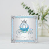 シンデレラブループリンセスバースデーパーティー 招待状 (スタンド正面)