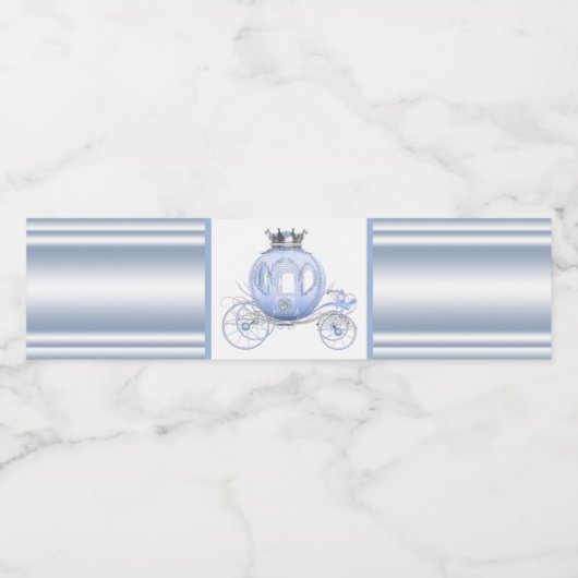 シンデレラプリンセスウォーターボトルラベル ペットボトルラベル (シングルラベル)