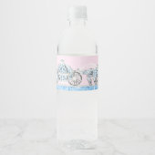 シンデレラプリンセスウォーターボトルラベル ペットボトルラベル (正面)