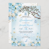 シンデレラプリンセスエンチャントガーデンキンセアニェラ 招待状 (正面/裏面)