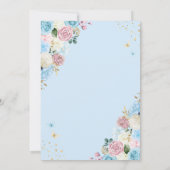 シンデレラプリンセスエンチャントガーデンスウィート16 招待状 (裏面)