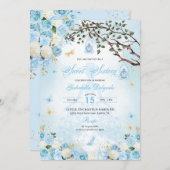 シンデレラプリンセスエンチャントガーデンスウィート16 招待状 (正面/裏面)