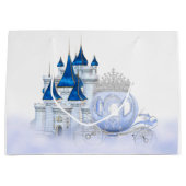 シンデレラプリンセスガールズ誕生日 ラージペーパーバッグ (正面)