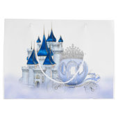 シンデレラプリンセスガールズ誕生日 ラージペーパーバッグ (裏面)