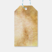 シンデレラヴィンテージキャリッジ誕生日パーティーラベル ギフトタグ (裏面)