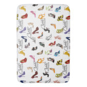 シンデレラ引用文シューズハイトポンプ バスマット (正面縦)