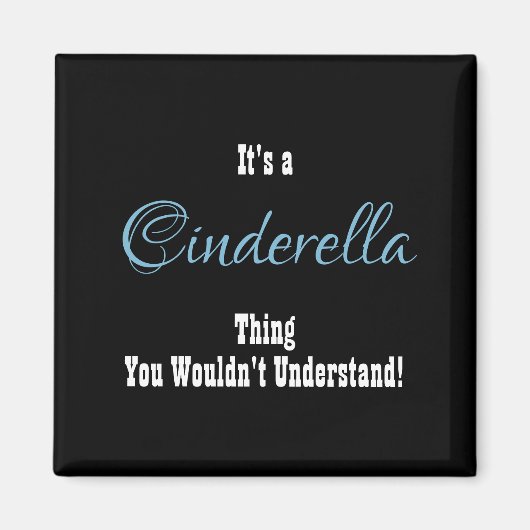 シンデレラ磁石 マグネット (正面)