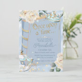 シンデレラ童話ブックカバー 招待状 (スタンド正面)