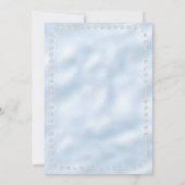 シンデレラ童話ブックカバー 招待状 (裏面)