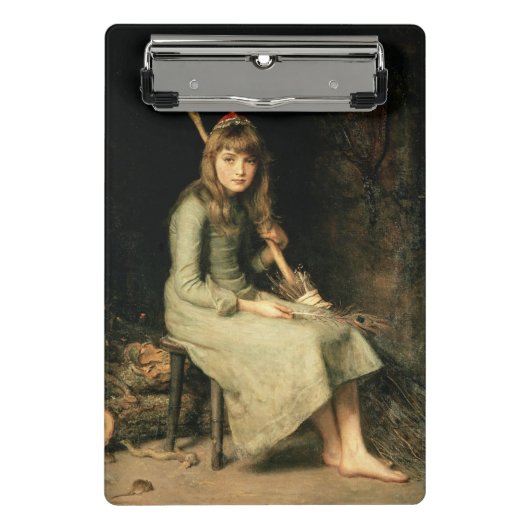 シンデレラ童話(by John Everett Millais) ミニクリップボード (正面)