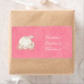 シンデレラ金ゴールドキャリッジバラピンクプリンセスラベル ラベル (インサイチュ)