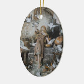 シンデレラ – おとぎ話 – ミュルヘン – グリム セラミックオーナメント (左)