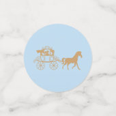 シンデレラ·パーティー·紙吹雪·テーブル·デコール コンフェッティ (スモール正面)