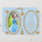 シンデレラ フォト サンクス カード (正面/裏面)