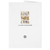 シンデレラ、ヴィンテージビクトリアン紙ドール玩具 (裏面)