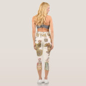 シンデレラ、ヴィンテージビクトリアン紙ドール玩具 カプリレギンス (裏面)