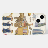 シンデレラ、ヴィンテージビクトリアン紙ドール玩具 Case-Mate iPhoneケース (裏面 (横))