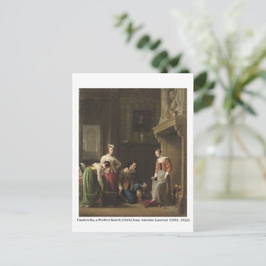シンデレラ、完璧なマッチ(1818) ポストカード (スタンド正面)