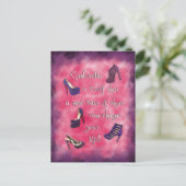 シンデレラ - 新しい靴があなたの人生を変える ポストカード (スタンド正面)