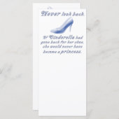 シンデ学レラの靴から (正面/裏面)