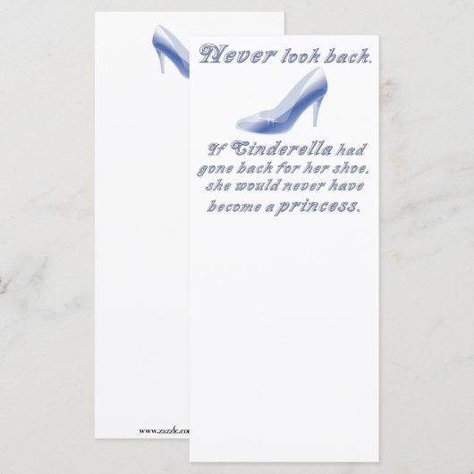 シンデ学レラの靴から (正面/裏面)