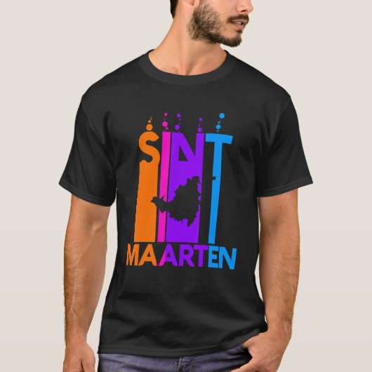 シントマアリンカラフルト気泡 Tシャツ (正面)