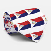 シントマーテン国旗のネクタイ ネクタイ (ロール)