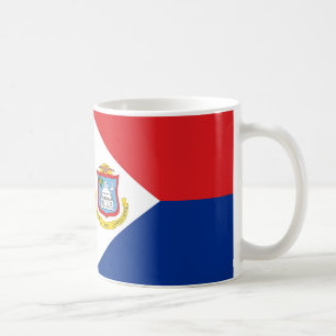 シントマーテン国旗のマグカップ祝:カリブのプライド コーヒーマグカップ