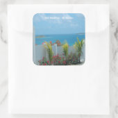 シントマールテンセントマーチン海ブルーシースケープ スクエアシール (バッグ)