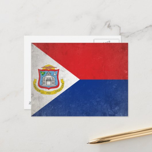 シントマールテン ポストカード (正面/裏面インサイチュ)