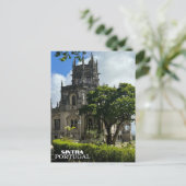 シントラかわいらしポルトガル写真,カスタム旅行 シーズンポストカード (スタンド正面)