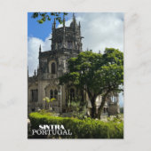 シントラかわいらしポルトガル写真,カスタム旅行 シーズンポストカード (正面)