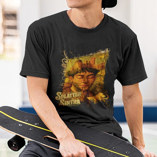シントラの飛沫 Basic Dark Tシャツ