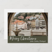 シントラポルトガルクリスマス シーズンポストカード (正面/裏面)