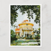 シントラポルトガル美しい油絵を描ランドスケープ ポストカード (正面)