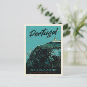 シントラロカケープイラストレーションポルトガル ポストカード (スタンド正面)