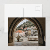 シントラ魅力的ポルトガルヨーロッパシティトラベル ポストカード (正面/裏面)