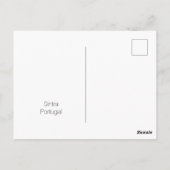 シントラ魅力的ポルトガルヨーロッパシティトラベル ポストカード (裏面)