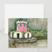 シントラ – ザポル実在トガル ポストカード (正面/裏面)