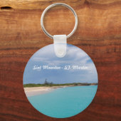 シント・マーテン – セント・マーチンビーチ・シーン キーホルダー (正面)