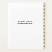 シント・マーテン – セント・マーチンビーチ・シーン プランナー手帳 (裏面)