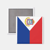 シント・マールテンの旗 ー縦 マグネット (正面/裏面)